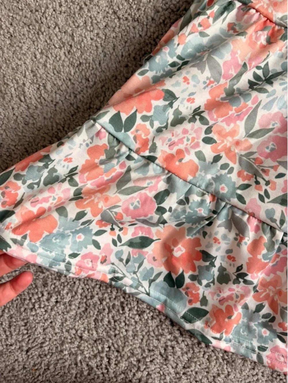 Abby & Evie Floral Tiered Dress Size 5 NWT